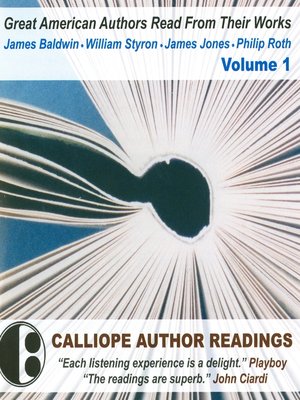 cover image of Great American Authors Read from Their Works, Volume 1